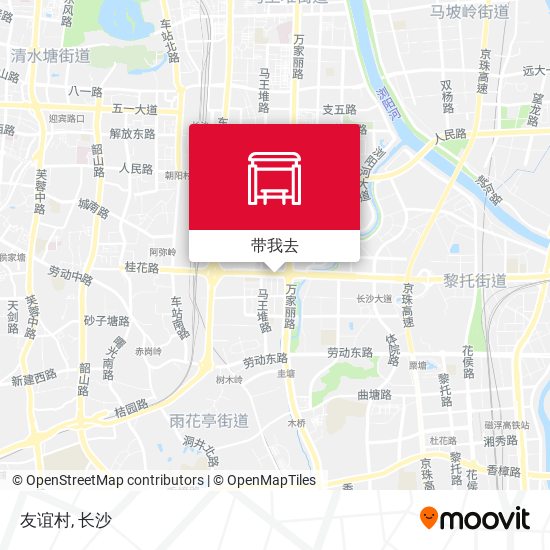 友谊村地图