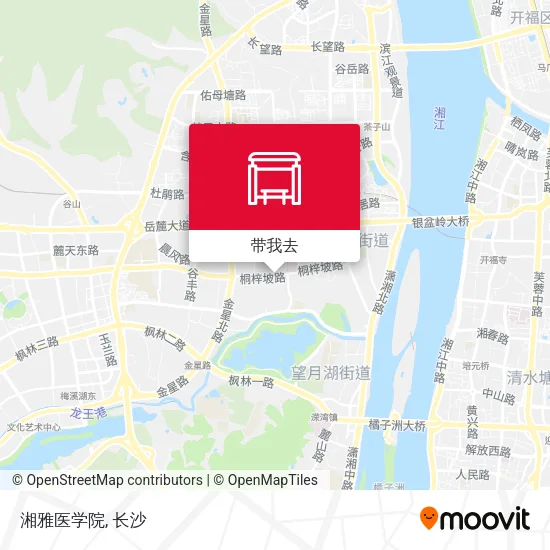 湘雅医学院地图