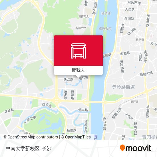 中南大学新校区地图