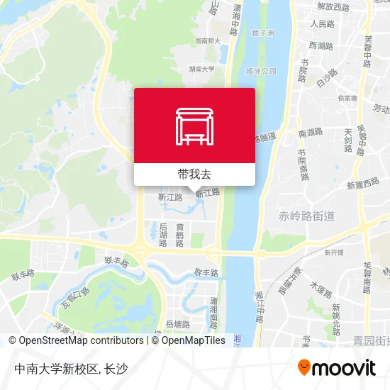 中南大学新校区地图