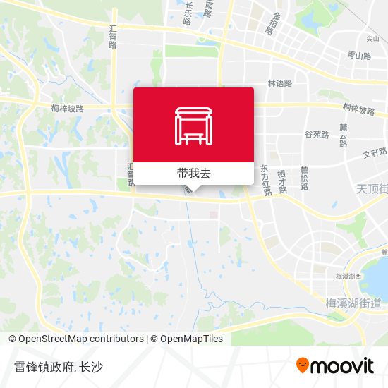 雷锋镇政府地图