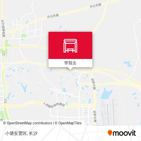 小塘安置区地图