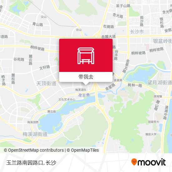玉兰路南园路口地图