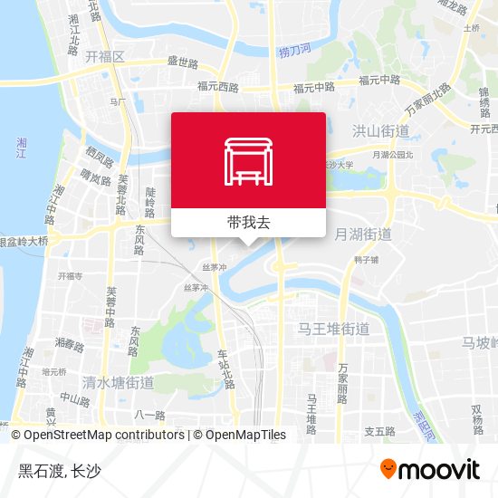 黑石渡地图