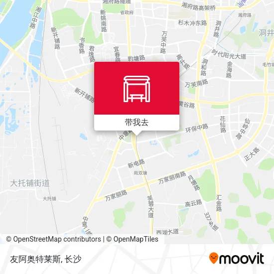 友阿奥特莱斯地图