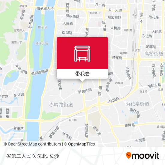 省第二人民医院北地图