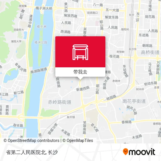 省第二人民医院北地图
