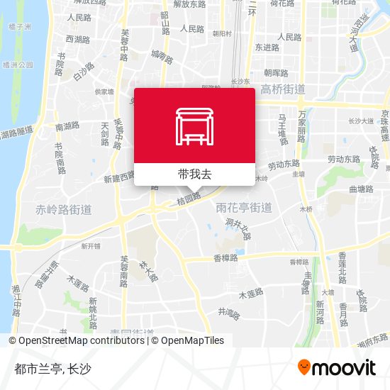 都市兰亭地图