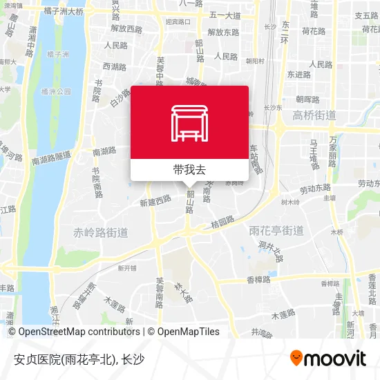 安贞医院(雨花亭北)地图