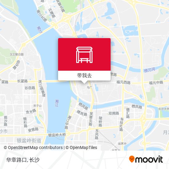华章路口地图