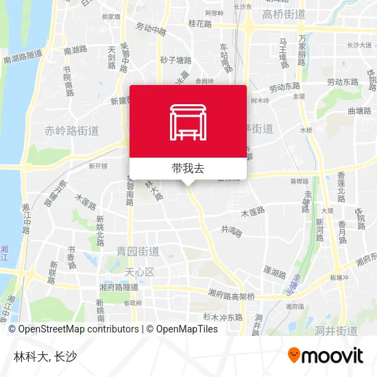 林科大地图