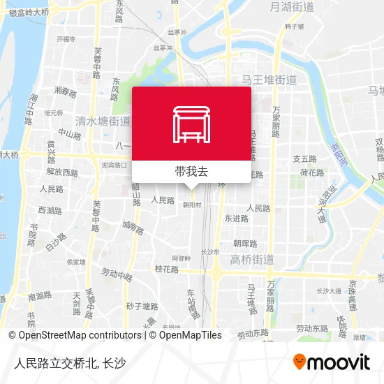 人民路立交桥北地图