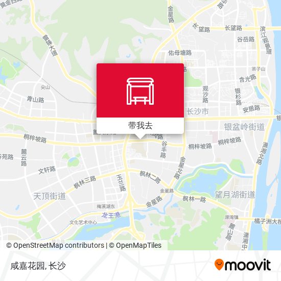 咸嘉花园地图