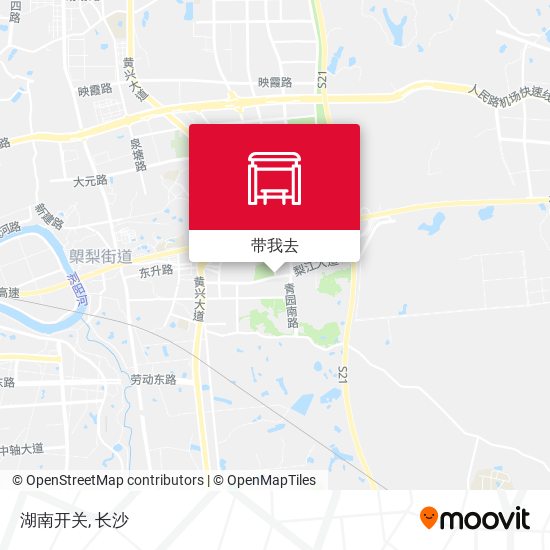 湖南开关地图