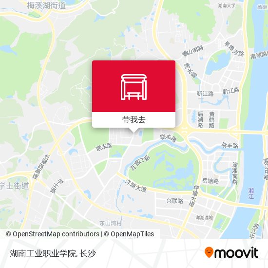 湖南工业职业学院地图