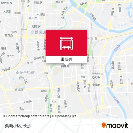 粟塘小区地图