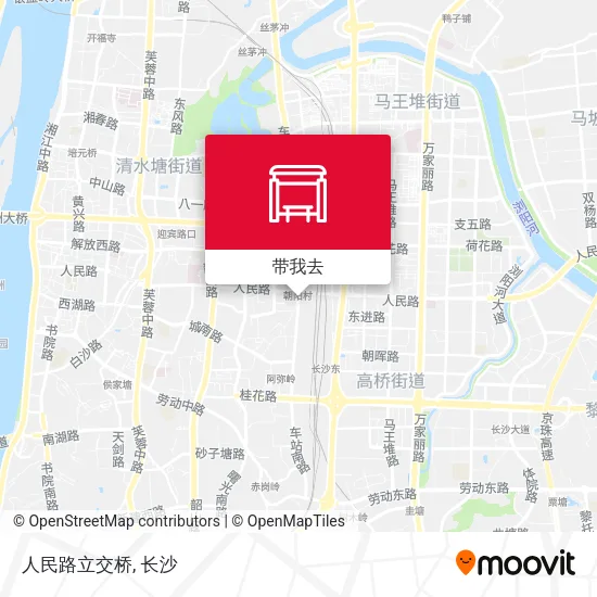 人民路立交桥地图