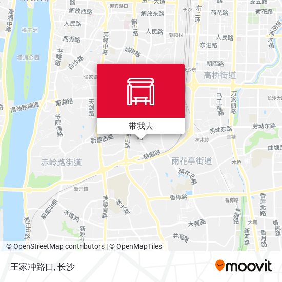 王家冲路口地图