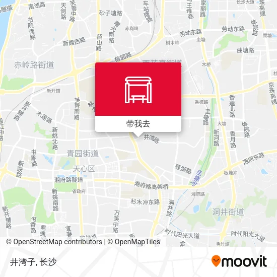 井湾子地图