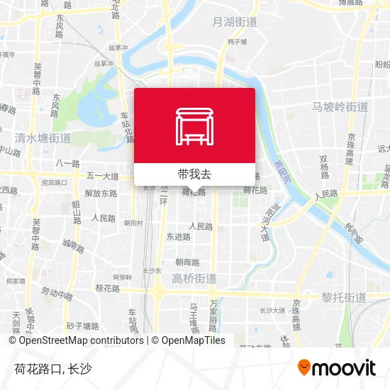 荷花路口地图