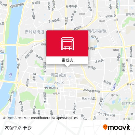 友谊中路地图