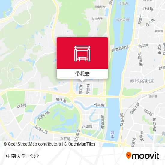 中南大学地图