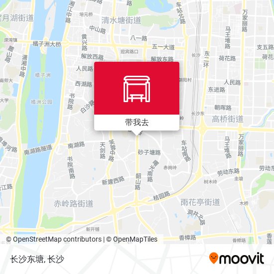 长沙东塘地图