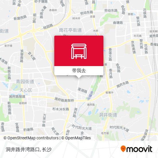 洞井路井湾路口地图