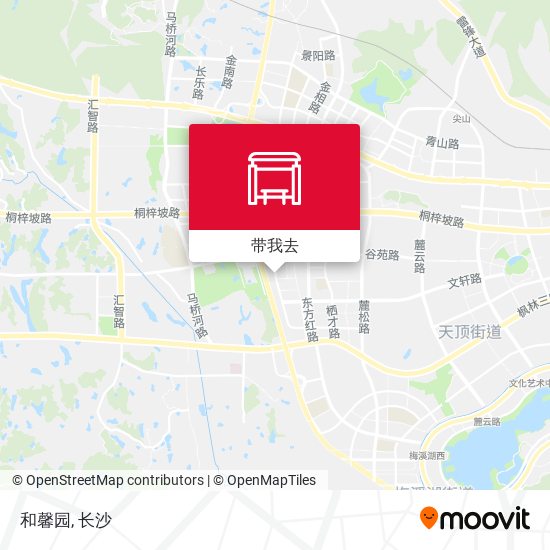 和馨园地图
