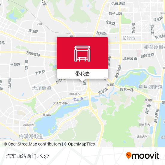 汽车西站西门地图