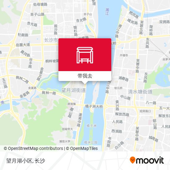 望月湖小区地图