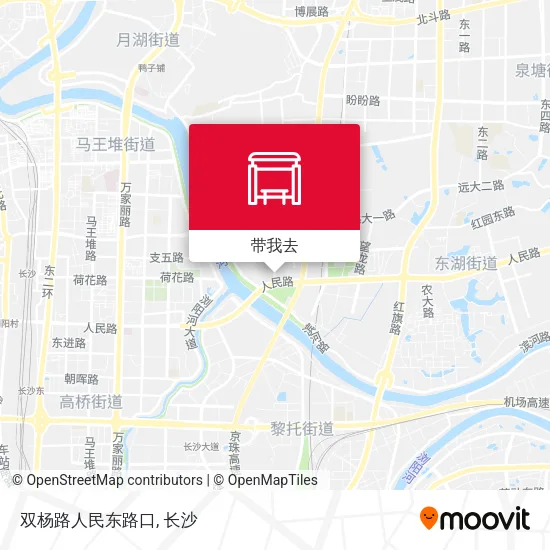 双杨路人民东路口地图