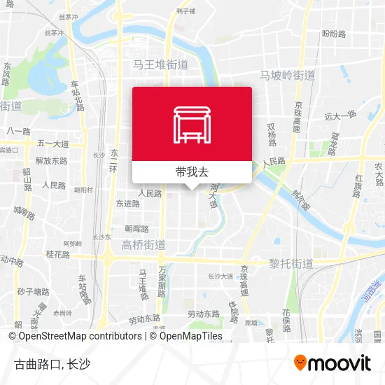 古曲路口地图