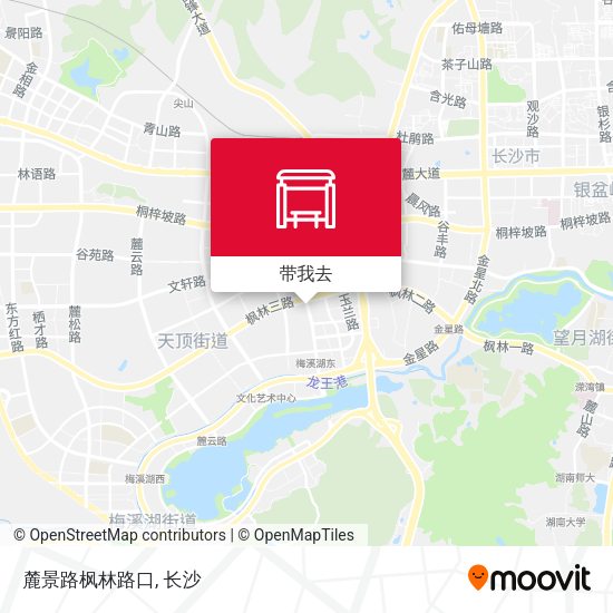 麓景路枫林路口地图
