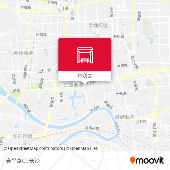 合平路口地图