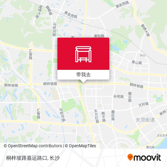 桐梓坡路嘉运路口地图