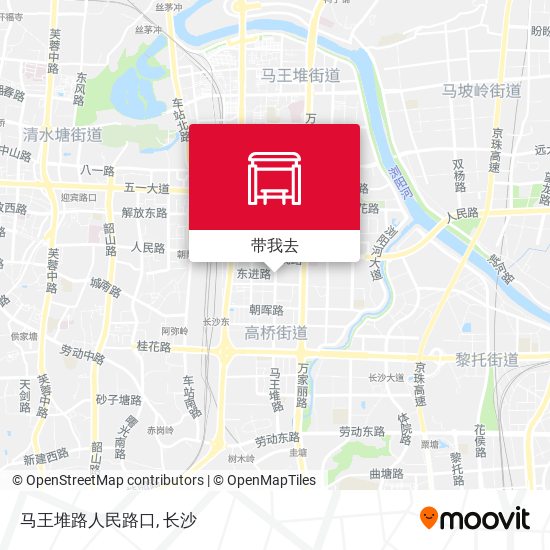 马王堆路人民路口地图