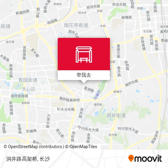 洞井路高架桥地图