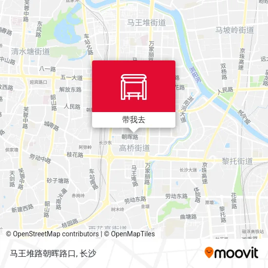 马王堆路朝晖路口地图