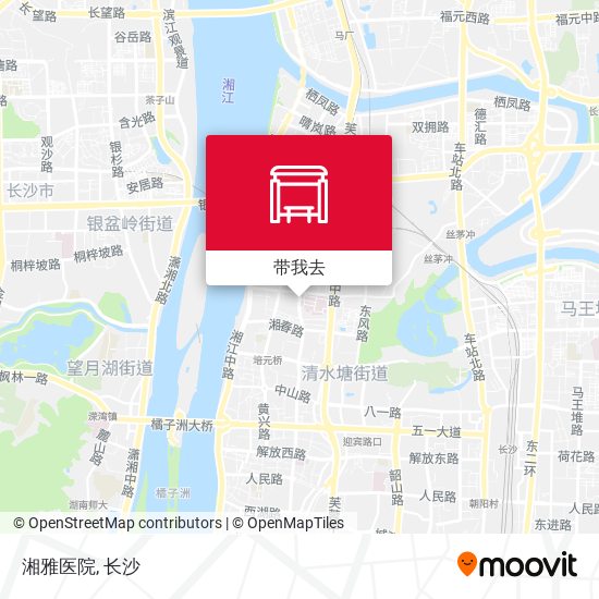 湘雅医院地图