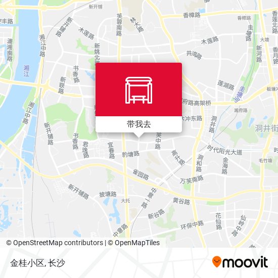 金桂小区地图