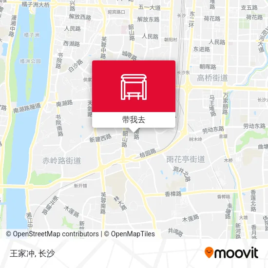 王家冲地图