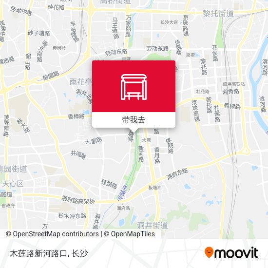 木莲路新河路口地图