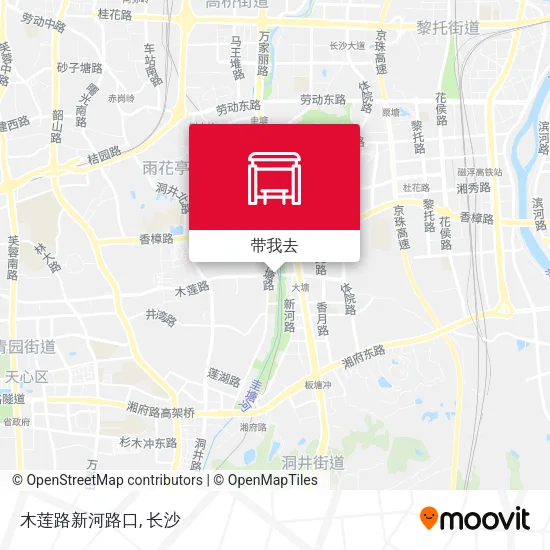 木莲路新河路口地图