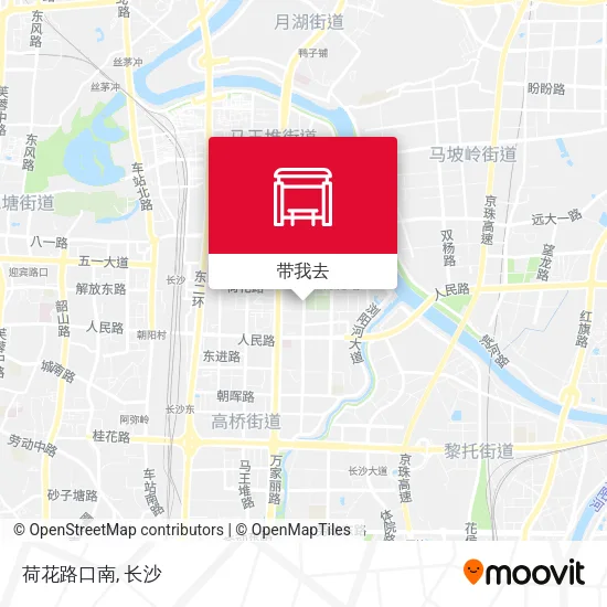 荷花路口南地图