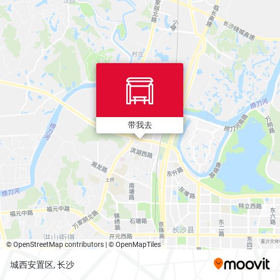 城西安置区地图
