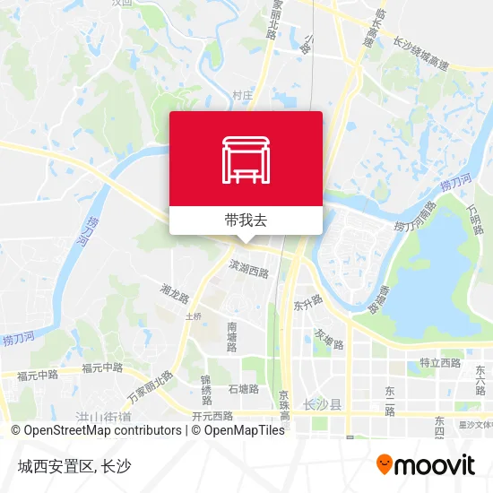 城西安置区地图