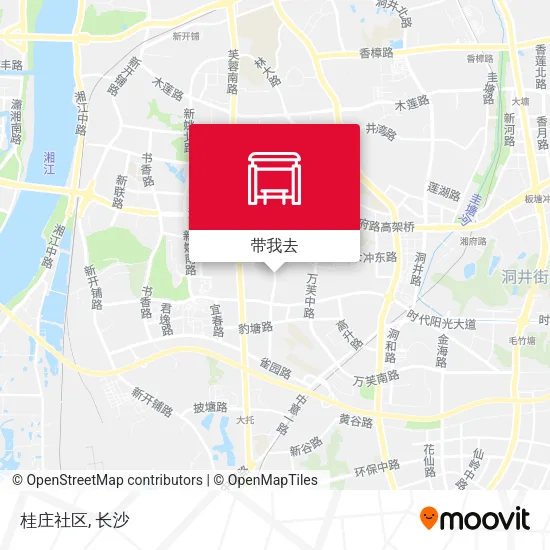 桂庄社区地图