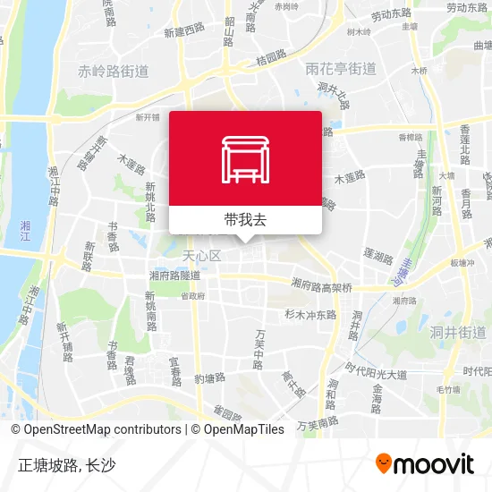正塘坡路地图