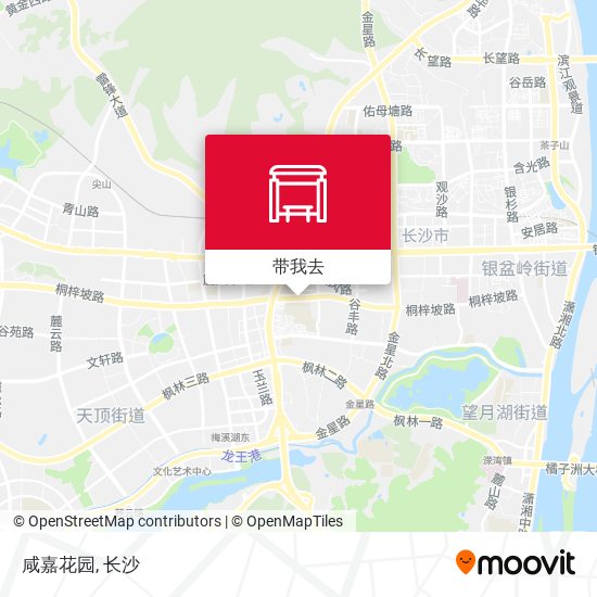 咸嘉花园地图